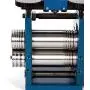 ZHFEISY Jewelry Rolling Mill Machine - 3''（75mm）Roller Manual Combination Rolling Mill Machine Jewelry Press Tabletting Tool Jewelry DIY Tool - For Metal Sheet Wire Rolling - Gear Ratio 1:7 22KG