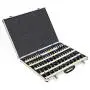 XtremepowerUS 80pcs 1/2'' Shank Carbide Router Bits Tungsten Carbide Bit Set Woodworking Tool Carbon Steel 2 Blade 3 Blade Carrying Case XtremepowerUS 80pcs 1/2'' Shank Carbide Router Bits Tungsten Carbide Bit Set Woodworking Tool Carbon Steel 2 Blade 3 Blade Carrying Case
