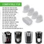 PUREUP 12pack Compatible with Cuisinart Coffee Filter Replacement Charcoal Water Filters