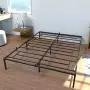 JAXPETY 14 Inch Queen Size Bed Frame Platform Metal Heavy Duty Mattress Foundation Box Spring Replacement w/Steel Base and Under-Bed Storage Bedroom, Black JAXPETY 14 Inch Queen Size Bed Frame Platform Metal Heavy Duty Mattress Foundation Box Spring Replacement w/Steel Base and Under-Bed Storage Bedroom, Black