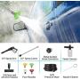iRozce Pressure Washer, 3500PSI 1.75GPM Electric Power Washer with Foam Cannon, Metal Adapter, Quick Connector Nozzles for Driveway, Deck, Patio Furniture, Car Washing, Blue
