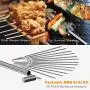 ADSDIA Metal skewers for Grilling Kabob Skewers 14'' Flat BBQ Barbecue Skewer Stainless Steel Shish Kebob Sticks Grilling Skewers Set,Reusable BBQ Sticks,20 Pack ADSDIA Metal skewers for Grilling Kabob Skewers 14'' Flat BBQ Barbecue Skewer Stainless Steel Shish Kebob Sticks Grilling Skewers Set,Reusable BBQ Sticks,20 Pack