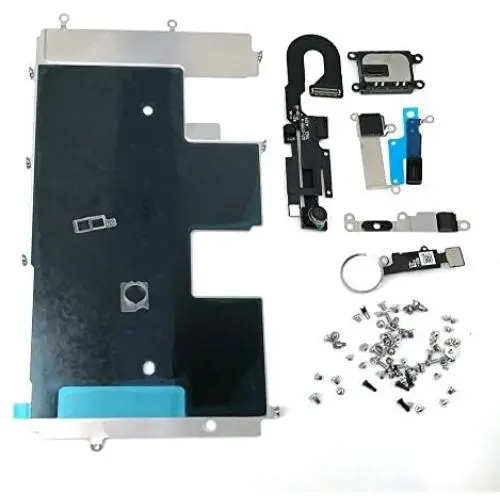 E-REPAIR Screen Assembly Metal Bracket Front Camera Flex Cable Small Parts Set Replacement for iPhone 8 (4.7 inch) (Silver) E-REPAIR Screen Assembly Metal Bracket Front Camera Flex Cable Small Parts Set Replacement for iPhone 8 (4.7 inch) (Silver)
