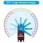 Miuzei 20KG Digital RC Servo Motor High Torque Servo Metal Gear Waterproof Servo for R/C Car Robot, DS3218MG Control Angle 270° Miuzei 20KG Digital RC Servo Motor High Torque Servo Metal Gear Waterproof Servo for R/C Car Robot, DS3218MG Control Angle 270°