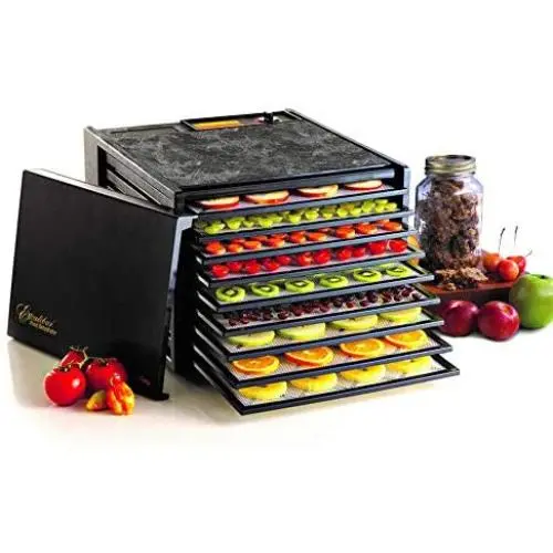 Excalibur 3900B 9-Tray Electric Food Adjustable Thermostat Accurate Temperature Control Faster Drying Includes Guide to Dehydration, Black Excalibur 3900B 9-Tray Electric Food Adjustable Thermostat Accurate Temperature Control Faster Drying Includes Guide to Dehydration, Black