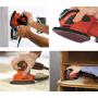 Coceca Mouse Detail Sander Sandpaper Sanding Paper Assorted 40 80 120 180 240 Grits (50pcs Mouse Sandpaper)