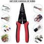 WGGE WG-015 Professional crimping tool/Multi-Tool Wire Stripper and Cutter (Multi-Function Hand Tool)