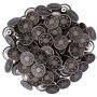 I-MART 50 Sets Metal Jeans Buttons Tack Snap Button Replacement Kit with Rivets (Bronze)