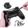 Yosikr 3 Pairs Thumbsticks Joystick for Playstation 4 PS4 Controller Gamepad with Cross Screwdriver + L2 R2 L1 R1 Trigger Replacement Parts + ABXY Bullet Buttons + D-pad + Small Spring (3 Packs)