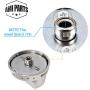 AMI PARTS DG64-00473A Range Burner Dial Knob Range Oven Knob Replacement for Samsung Gas Range NX58F5700WS NX58K7850SS NX58H5600SS NX58J7750SS NX58H5650WS NX58M6850SS