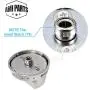 AMI PARTS DG64-00473A Range Burner Dial Knob Oven Knob Replacement for Samsung Gas Range NX58F5700WS NX58K7850SS NX58H5600SS NX58J7750SS NX58H5650WS-Replaces DG64-00472A DG64-00347B DG64-00472B(5pcs)