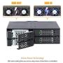 ICY DOCK Rugged Full Metal 4 Bay 2.5'' SATA HDD & SSD Backplane Cage for External 5.25'' Bay - ToughArmor MB607SP-B