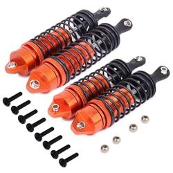 for RC 1 10 Slash Vxl 4X4 4WD 2wd Front Rear Shocks Absorber Damper Short Course Racing Truck Upgrade Parts 4-Pack Orange