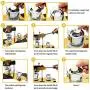 Button Maker, 58mm, Button Maker Machine, 2-1/4 Inch, Yellow with 200 PCS Button Parts and Circle Cutter (2-1/4inch) Button Maker, 58mm, Button Maker Machine, 2-1/4 Inch, Yellow with 200 PCS Button Parts and Circle Cutter (2-1/4inch)