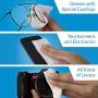 iCloth Lens and Screen Cleaner Pro-Grade Individually Wrapped Wet Wipes, Wipes for Cleaning Small Electronic Devices Like Smartphones and Tablets Box of 150
