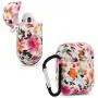 Baaletc Silicone Protective Cover Case Metal Keychain Apple AirPods(Floral Design) Baaletc Silicone Protective Cover Case Metal Keychain Apple AirPods(Floral Design)