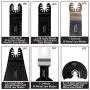 Oscillating Tool Blades, HEMUNC Oscillating Multitool Saw Blades Accessories Kit 64pcs for Dewalt, Fein Multimaster, Bosch, Dremel, Makita, Milwaukee, Rockwell, Ryobi, Craftsman, Ridgid Oscillating Tool Blades, HEMUNC Oscillating Multitool Saw Blades Accessories Kit 64pcs for Dewalt, Fein Multimaster, Bosch, Dremel, Makita, Milwaukee, Rockwell, Ryobi, Craftsman, Ridgid