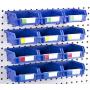 Right Arrange Pegboard Bins - 12 Pack Blue - Hooks to Any Peg Board - Organize Hardware, Accessories, Attachments, Workbench, Garage Storage, Craft Room, Tool Shed, Hobby Supplies, Small Parts Right Arrange Pegboard Bins - 12 Pack Blue - Hooks to Any Peg Board - Organize Hardware, Accessories, Attachments, Workbench, Garage Storage, Craft Room, Tool Shed, Hobby Supplies, Small Parts