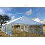 DELTA Canopies 40x20 PVC Frame Tent White - Wedding Party Canopy Shelter