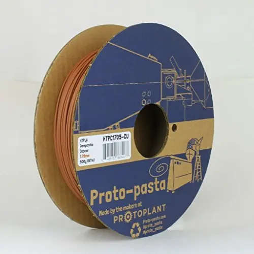 Proto-Pasta - HTPC1705-CU Proto-pasta Composite Copper HTPLA, 1.75mm 500g Proto-Pasta - HTPC1705-CU Proto-pasta Composite Copper HTPLA, 1.75mm 500g