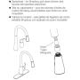 Kohler K-GP1043211-VS Part Faucet Sprayhead, small, Vibrant Stainless