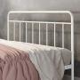 ZINUS Florence Metal Platform Bed Frame / Mattress Foundation / No Box Spring Needed / Easy Assembly, White, Queen