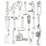 WOCRAFT 50pcs Wholesale Bulk Lots Alloy Home Tool Charms for Jewelry Making Mixed Smooth Tibetan Silver Metal Charms Pendants DIY for Jewelry Making Necklace Bracelet and Crafting (M351) WOCRAFT 50pcs Wholesale Bulk Lots Alloy Home Tool Charms for Jewelry Making Mixed Smooth Tibetan Silver Metal Charms Pendants DIY for Jewelry Making Necklace Bracelet and Crafting (M351)