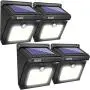 BAXIA TECHNOLOGY BX-SL-101 Solar Lights Outdoor 28 LED Wireless Waterproof Security Solar Motion Sensor Lights, (400LM,4 Packs) BAXIA TECHNOLOGY BX-SL-101 Solar Lights Outdoor 28 LED Wireless Waterproof Security Solar Motion Sensor Lights, (400LM,4 Packs)