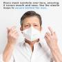 COVAFLU KN95 Face Mask Pack of 10 Fold Flat KN95 Face Masks Comfortable Fit