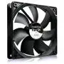 AAB Cooling Black Silent Fan 12 - Silent and Efficient 120mm Fan with 4 Anti-Vibration Pads, Cooling Fan, Computer Fan, 12V, Air Cooler, Airflow Fan - Value Pack 3 Pieces