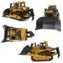 Fisca 1/50 Diecast Bulldozer Model Metal Construction Vehicle Toy Fisca 1/50 Diecast Bulldozer Model Metal Construction Vehicle Toy