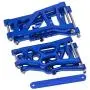 4-Pack Aluminum Front & Rear Suspension A-Arms & Tie Bar Replacement of 2555 3631 2532 for Traxxas 1/10 Slash 2WD RC Car Upgrade Parts Hop Ups 4-Pack Aluminum Front & Rear Suspension A-Arms & Tie Bar Replacement of 2555 3631 2532 for Traxxas 1/10 Slash 2WD RC Car Upgrade Parts Hop Ups