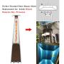 4-Sided Pyramid Patio Heater Shield Replacement for Hiland Hampton Bay Outdoor Heat Reflector Shield Top (3 Hole Mount)