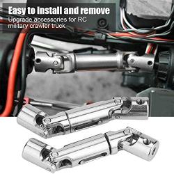 RC Car Drive Shafts, Metal Drive Shafts for FY001-25 RC Military Crawler Truck Upgrade Accessory Parts
