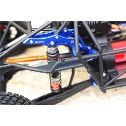 GPM Losi 1:10 Baja Rey / Rock Rey Upgrade Parts Aluminum Rear Shock Tower - 1Pr Set Silver