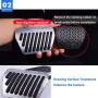 Jaronx for BMW No Drill Gas Brake Pedal, Anti-Slip Aluminium Alloy at Accelerator Brake Pedal Cover (Fits: BMW 3 5 6 7 X3 X4 X5 X6 Z4 Series,E90 E91 E70 E71 F10 F11 F01 F25 E89) (Gas+Brake Pedals)