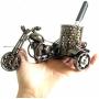 MYTANG Creative office desktop Storage accessories,Harley The motorcycle loves metal pencil pen holder Black,Very cool gift idea