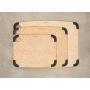 Epicurean Non-Slip Series Cutting Board, 17.5-Inch by 13-Inch, Natural/Slate