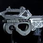APEX Legends Games Metal P90 Prowler Submachine Gun Keychain Model Action Figure Arts Toys Collection Gift