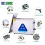 Professional Ultrasonic Cleaner - DK SONIC Sonic Cleaner with Heater and Basket for Metal Parts,Carburetor,Fuel Injector,Brass,Auto Parts,Engine Parts,Motor Repair Tools,etc (30L)