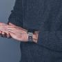 PUGO TOP Compatible with Silver Apple Watch Band 38mm 40mm Series 6/5/4/3/2/1/SE Stainless Steel iWatch iPhone Watch Bracelet Band for Men Women. (38mm/40mm, Silver)