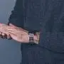 PUGO TOP Compatible with Silver Apple Watch Band 38mm 40mm Series 6/5/4/3/2/1/SE Stainless Steel iWatch iPhone Watch Bracelet Band for Men Women. (38mm/40mm, Silver)