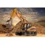 Top Race 15 Channel Full Functional Professional RC Excavator, Battery Powered Remote Control Construction Tractor Metal Shovel, TR-211