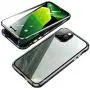 Jonwelsy Magnetic Adsorption Case for iPhone 12 Pro Max(6.7 inch), 360 Degree Full Body Front and Back Clear Tempered Glass Flip Cover, Metal Bumper Frame with Lens Protection for 12Pro Max (Black) Jonwelsy Magnetic Adsorption Case for iPhone 12 Pro Max(6.7 inch), 360 Degree Full Body Front and Back Clear Tempered Glass Flip Cover, Metal Bumper Frame with Lens Protection for 12Pro Max (Black)