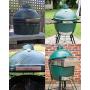 KAMaster Ceramic Damper Top for Medium Large and XLarge Big Green Egg,Dual Function Ceramic Grill Top Damper,Kamado Accessories Charcoal Grill Top Parts Replacement for Easy Grasp and Anti-Hot
