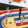 20 Pieces Metal Cribbage Pegs Cribbage Board Pegs Fit 1/ 8 Holes with Drawstring Storage Pouch for Cribbage Traditional Board Game, 4 Colors 20 Pieces Metal Cribbage Pegs Cribbage Board Pegs Fit 1/ 8 Holes with Drawstring Storage Pouch for Cribbage Traditional Board Game, 4 Colors