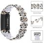 Wearlizer Compatible with Fitbit Charge 3 / Fitbit Charge 4 Bands for Women Metal Replacement Fit Bit Charge 3/4 hr Band Accessories Strap Bracelet Bangle Silver Rose Gold Black