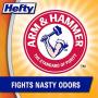 Hefty Gripper Tall White Trash Bags, Unscented, 13 Gallon, 80 Count