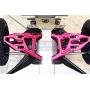 GPM for Traxxas Unlimited Desert Racer 4X4 (#85076-4) Upgrade Parts Aluminum Front Lower Suspension Arm - 1Pr Set Black