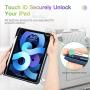 Fintie Case for iPad Air 4 10.9 Inch 2020 with Pencil Holder, Multi-Angle Viewing Cover [Supports Pencil 2nd Gen Charging] with Pocket, Auto Sleep/Wake for iPad Air 4th Generation, Navy